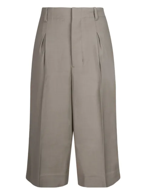 AMI Paris tailored shorts Neutrals E24FSO305VI0007