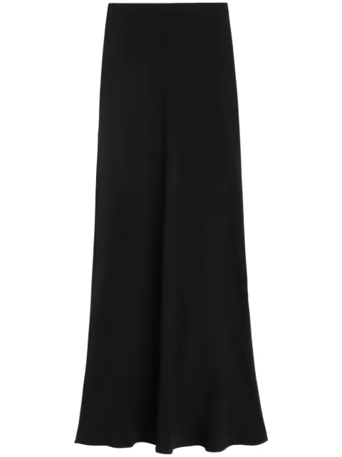 AMI Paris bias-cut maxi skirt Black E24FSK305AC0009