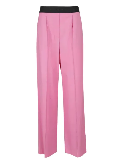 MSGM pleated trousers Pink 3541MDP10237606093
