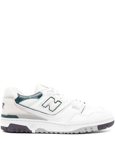 New Balance 550 panelled leather sneakers White BB550WCB