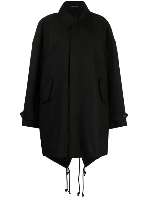 Yohji Yamamoto Military Backside Mods coat Black FJC01011