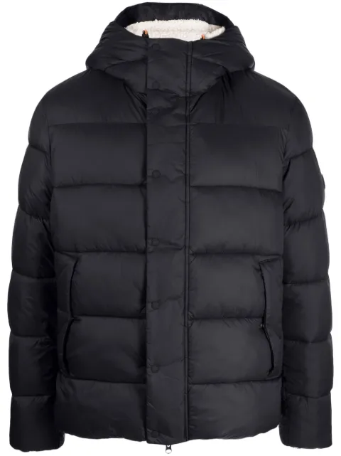 Save The Duck hooded quilted jacket Black D30874MGIRE17