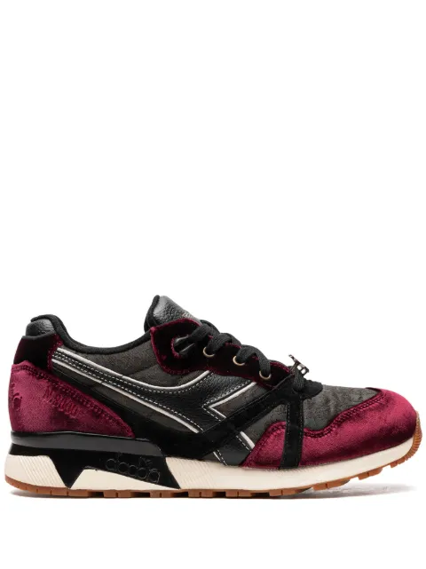 Diadora x 24 Kilates x Sabotage N9000 "In Vino Veritas" sneakers Black 5011774900155