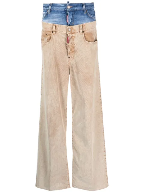 DSQUARED2 Twin Pack layered jeans Blue S72LB0678S53162