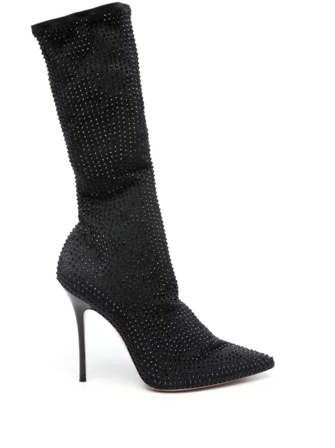 Gedebe Logan crystal-embellished boots Black LOGANBLACK