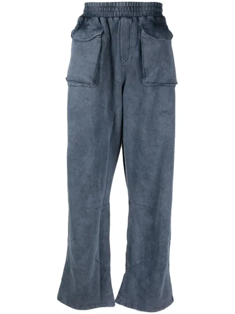 A-COLD-WALL* Uniform jersey track pants Blue ACWMB239