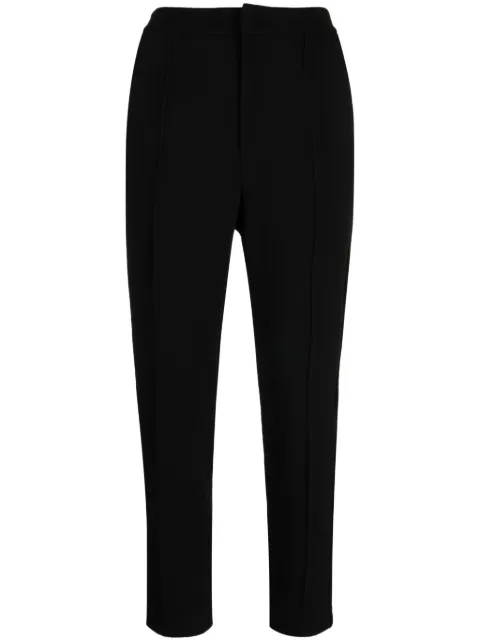 Dice Kayek high-waisted wool trousers Black FW23P396