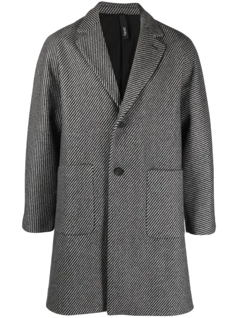 Hevo Conversano single-breasted coat Grey CONVERSANO