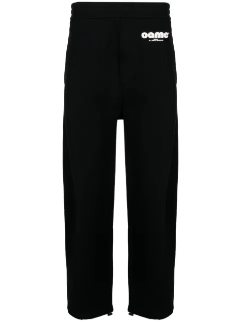 OAMC logo-patch track pants Black 23A28OAJ28COT00778