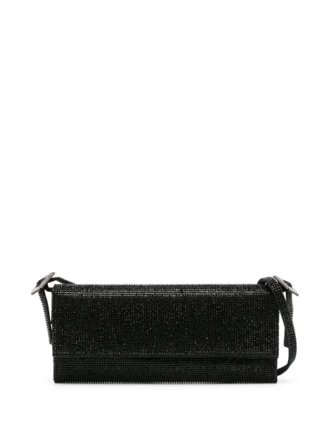Benedetta Bruzziches Vittissima La Grande rhinestone-embellished shoulder bag Black VITTISSIMAFW23064013