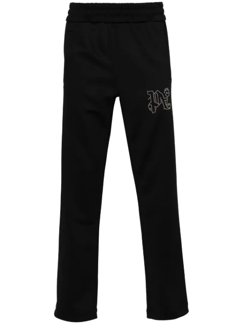 Palm Angels Milano studded track pants Black PMCJ020R24FAB0031010