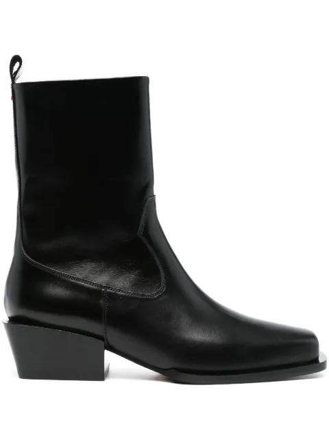Aeyde Bill 60mm leather boots Black BILL