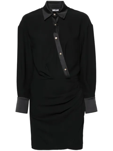 Just Cavalli crepe mini dress Black 75PAO908N0241
