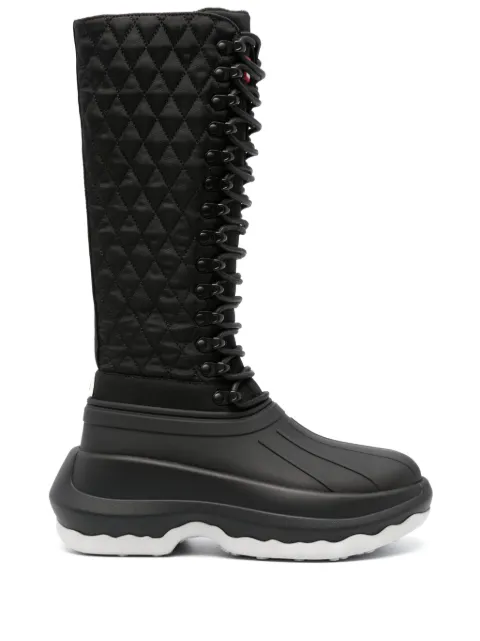 Kenzo x Hunter Tall 70mm lace-up boots Black FD62BT904F91