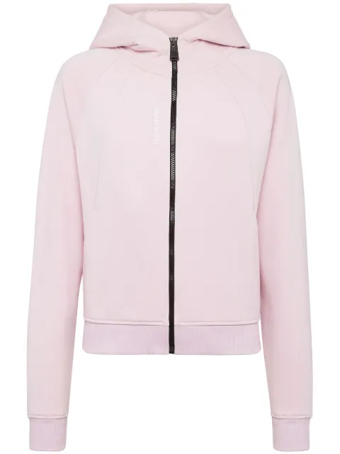 Plein Sport zip-up hooded jacket Pink SADCWJB1711SJO001N