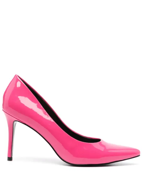 Versace Jeans Couture 90mm faux-leather pumps Pink 75VA3S50ZS859
