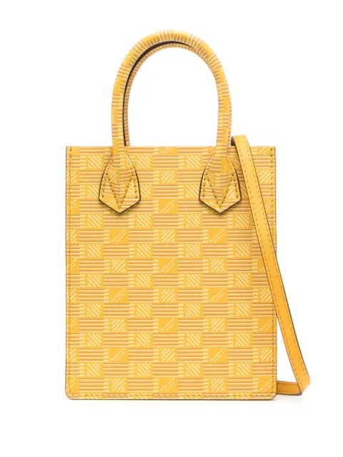 Moreau Suite Junior leather shoulder bag Yellow SUITEXSPRCALF