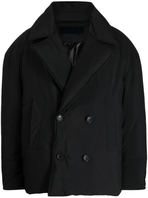 Juun.J notched-lapels padded jacket Black JC3X39H615