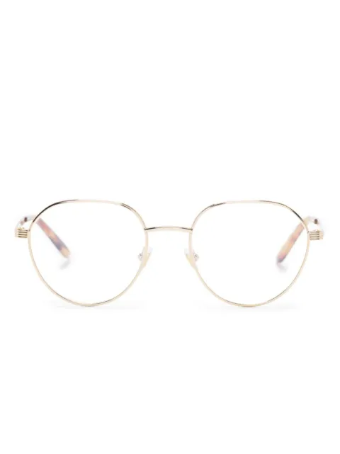 Gucci Eyewear GG1458O metal-frame glasses Gold GG1458O002