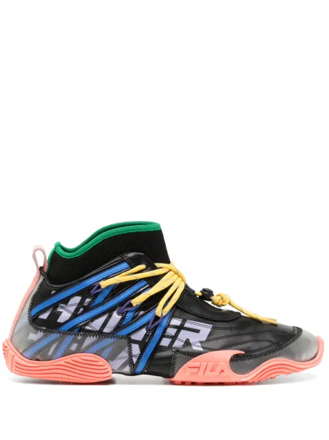 Haider Ackermann x FILA Tori panelled sneakers Black 42PF23FO05188372