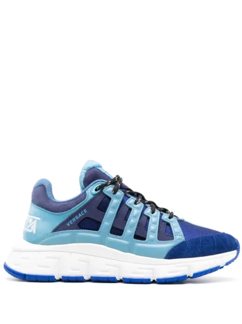 Versace Trigreca leather sneakers Blue DSU80941A04984