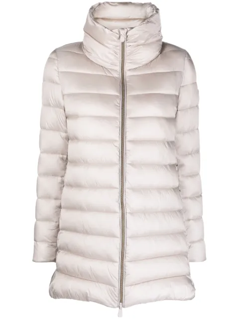 Save The Duck funnel-neck parka coat Neutrals D43620WIRIS17