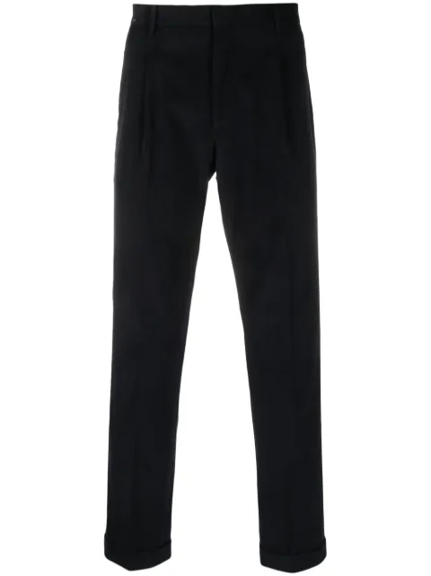 Briglia 1949 mid-rise tapered trousers Blue TIBERIOS423170