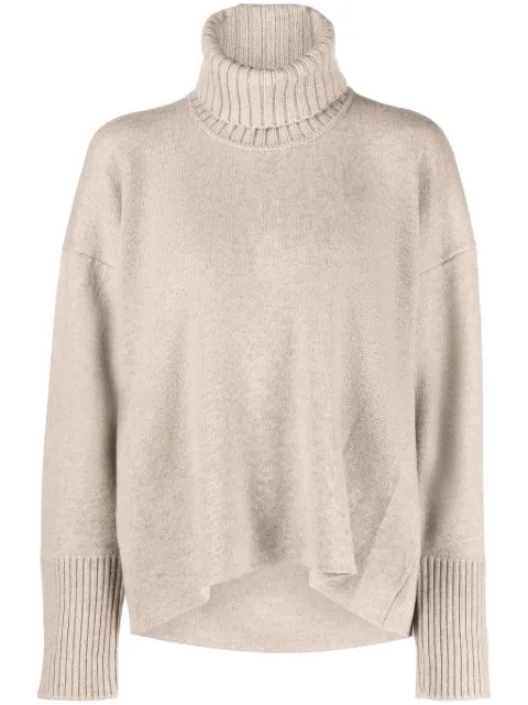 Proenza Schouler roll-neck wool-blend jumper Neutrals R2347675KW155