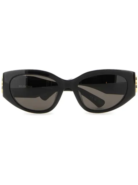 Balenciaga Eyewear Bossy Af round-frame sunglasses Black 773502T0039