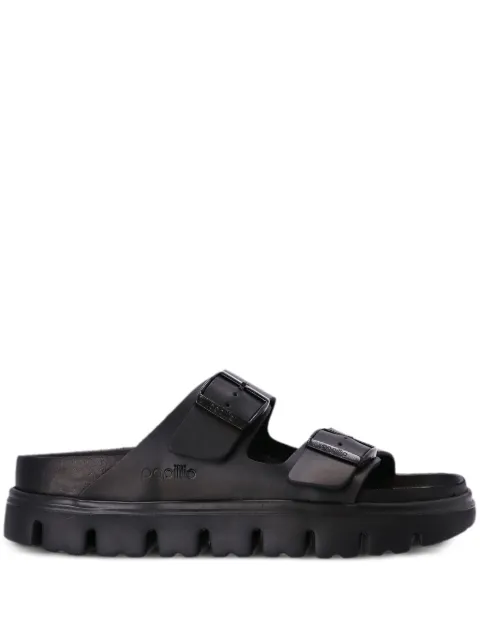 Birkenstock Papillio Arizona buckled slides Black 1024565