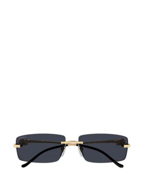 Cartier Eyewear rectangle-shape sunglasses Gold CT0430S