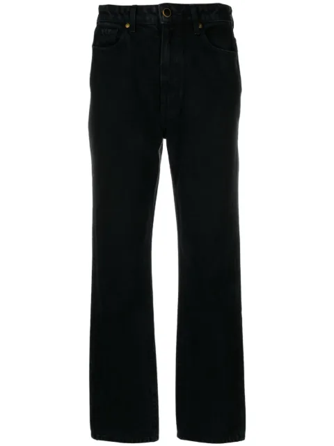 KHAITE Abigail straight-leg jeans Black 1071091091