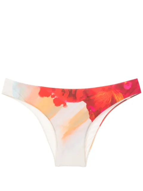 Lenny Niemeyer floral-print bikini bottoms Orange CA333EAV24