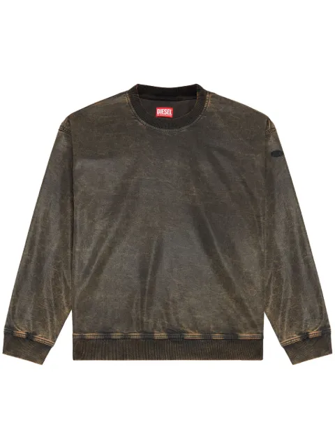 Diesel D-Krib-S coated sweatshirt Black A13119068KR