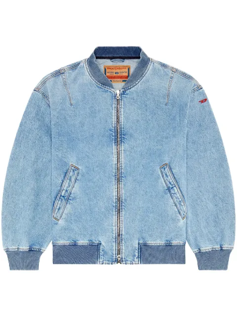 Diesel D-Vinz denim bomber jacket Blue A1282709I29