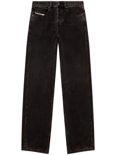 Diesel 2001 D-Macro 09I35 straight-leg jeans Black A1159809I35