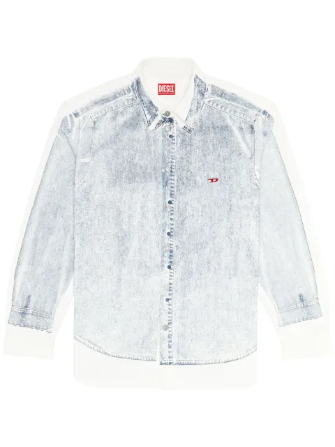 Diesel D-Simply-Over-S denim shirt Blue A1301009I73