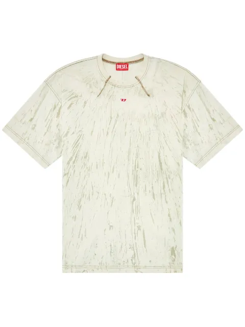 Diesel T-Cos cotton T-shirt Neutrals A123640WGAS