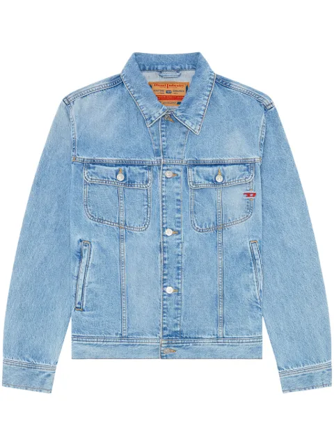 Diesel D-Barcy denim jacket Blue A0388509I29