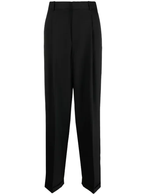 Polo Ralph Lauren pressed-crease straight-leg trousers Black 211910415002