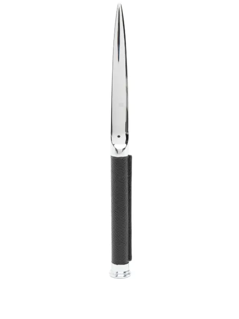 Graf von Faber-Castell Epsom leather letter opener Black 118510