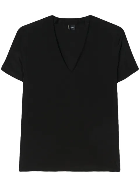 Fay V-neck blouse Black NCWA2485560WAN