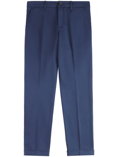 Fay cotton-blend chino trousers Blue NTW8048530TWBT