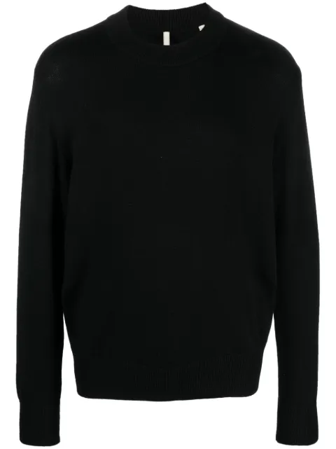 Sunflower crew-neck merino-wool jumper Black 3039ROUNDNECK