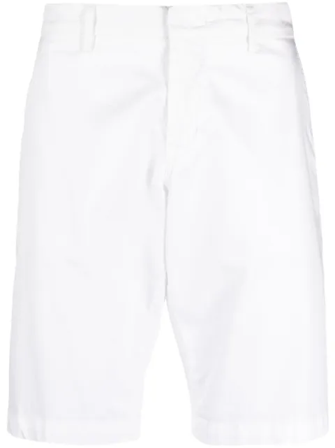 Fay logo-patch bermuda shorts White NTM8348188TGUR