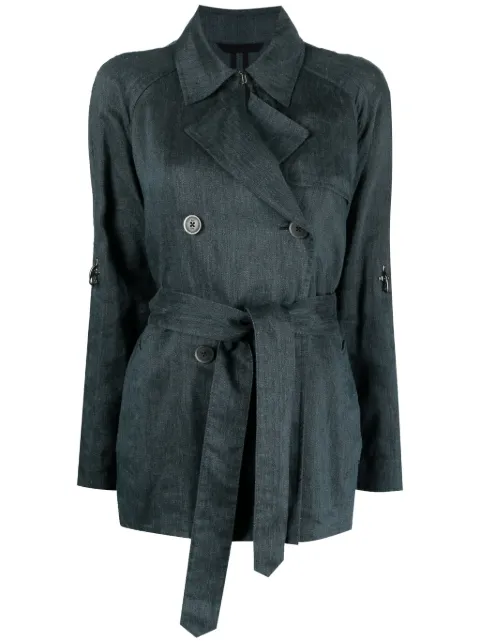 Fay lobster-claw double-breasted coat Blue NAW61483030WAH