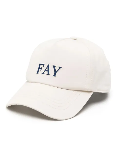 Fay embroidered-logo baseball cap Neutrals N7MF3482060VVA