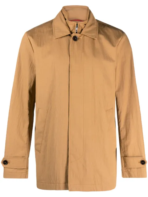 Fay Morning single-breasted coat Neutrals NAM13480010VVG