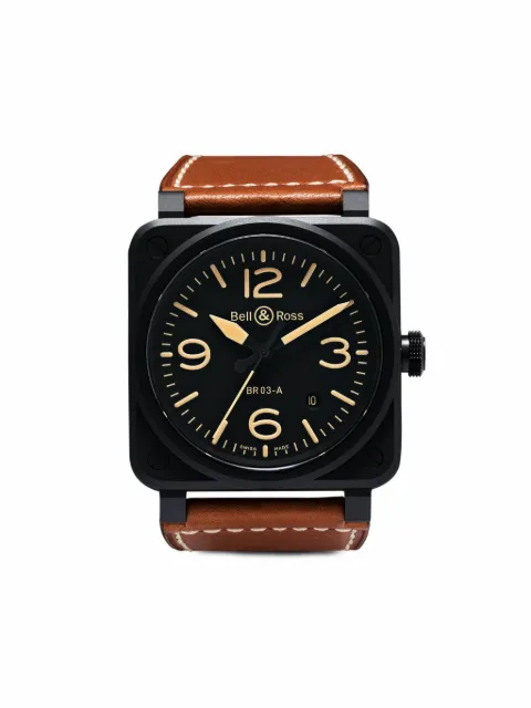 Bell & Ross BR 03 Heritage 41 mm Black BR03AHERCESCA