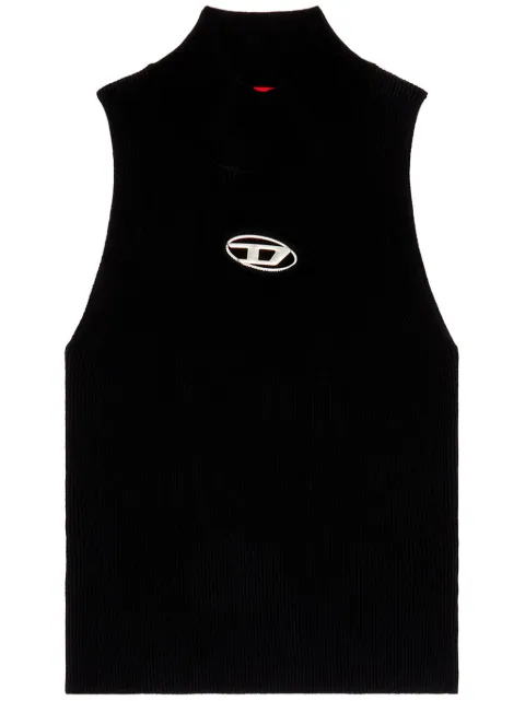 Diesel M-Onervax mock-neck top Black A130200DLAX
